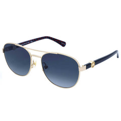 Kate Spade Women's Sunglasses - Gold Pilot Frame Blue Lenses | RAGLAN/G/S 0J5G