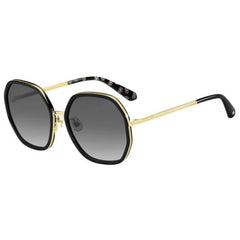 Kate Spade Women's Sunglasses - Gold/Black Geometric Metal Frame | NICOLA/G/S 0RHL