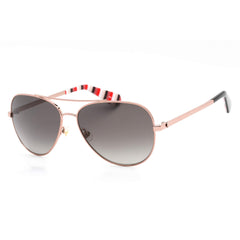 Kate Spade Women's Sunglasses - Gray Lens Metal Aviator Frame | Avaline 2/S 0AU2 00