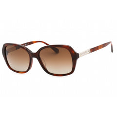 Kate Spade Women's Sunglasses - Havana Rectangular Plastic Frame | YVETTE/S 0086 LA