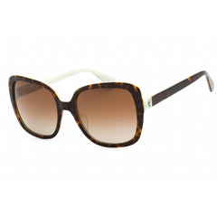 Kate Spade Women's Sunglasses - Havana/Light Blue Butterfly | WILHEMINA/S 08XS LA