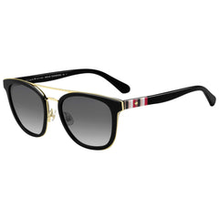 Kate Spade Women's Sunglasses - Jalicia Black Frame Grey Lenses | JALICIA-F-S 0807