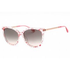 Kate Spade Women's Sunglasses - Pink Pattern Round Plastic Frame | BRITTON/G/S 0Q1Z FF