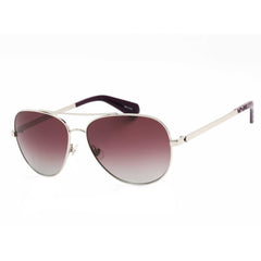 Kate Spade Women's Sunglasses - Silver Frame Burgundy Grad Lens | AVALINE2/S 0YB7