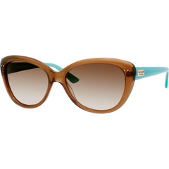 Kate Spade Women's Sunglasses - Tan Plastic Cat Eye Frame | ANGELIQUE/S US 0JVC