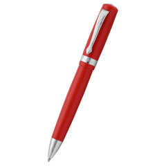 Kaweco Ballpoint Pen - Student Acrylic with Chrome Trims, Red | 10000348