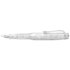 Kaweco Fountain Pen - Art Sport Mineral White Finish Barrel, Steel Fine Nib | 11000191