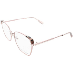 Kendall + Kylie Women's Eyeglasses - Pink Metal Cat Eye Frame Demo Lens | KKO183SK 681