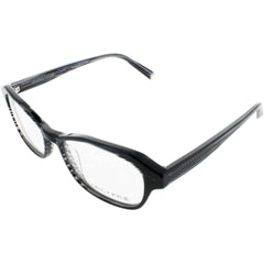 Kendall + Kylie Women's Eyeglasses - Striped Black Acetate Frame | KKO172G ASTRID 19