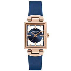 Kenneth Cole Men's Quartz Watch - Blue Transparent Dial Blue Strap | KC50859004