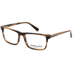 Kenneth Cole New York Men's Eyeglasses - Clear Lens Matte Dark Brown | KC0300 049