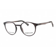 Kenneth Cole New York Men's Eyeglasses - Grey/Other Plastic Oval Frame | KC0319 020