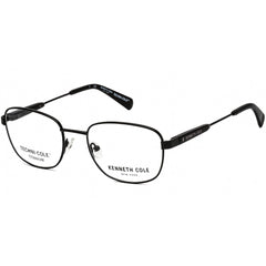Kenneth Cole New York Men's Eyeglasses - Matte Black Oval Titanium Frame | KC0299 002