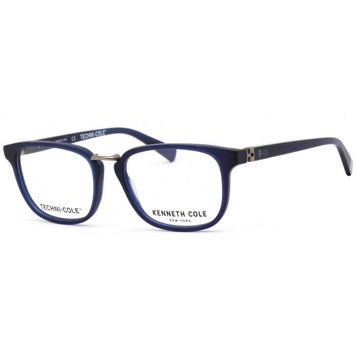 Kenneth Cole New York Men's Eyeglasses - Matte Blue Rectangular Frame