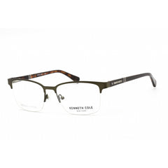 Kenneth Cole New York Men's Eyeglasses - Matte Dark Green Metal Frame | KC0291 097