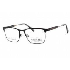 Kenneth Cole New York Men's Eyeglasses - Rectangular Matte Black Frame | KC0312 002
