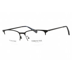 Kenneth Cole New York Men's Eyeglasses - Rectangular Matte Black Frame | KC0322 002