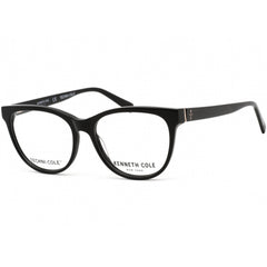 Kenneth Cole New York Men's Eyeglasses - Shiny Black Round Shaped Frame | KC0334 001