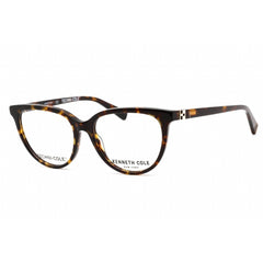 Kenneth Cole New York Women's Eyeglasses - Cat Eye Dark Havana Plastic | KC0336 052