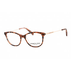 Kenneth Cole New York Women's Eyeglasses - Cat Eye Matte Pink Plastic | KC0298 073
