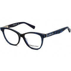 Kenneth Cole New York Women's Eyeglasses - Full Rim Shiny Blue Frame | KC0316 090