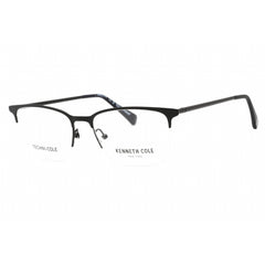Kenneth Cole New York Women's Eyeglasses - Half Rim Matte Black Frame | KC0322 002