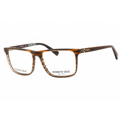 Kenneth Cole New York Women's Eyeglasses - Matte Light Brown Plastic | KC0337 046
