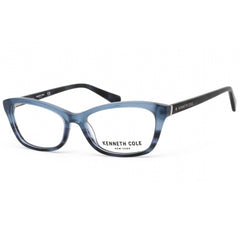 Kenneth Cole New York Women's Eyeglasses - Shiny Blue Cat Eye Shape Frame | KC0302 090