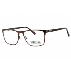 Kenneth Cole Reaction Men's Eyeglasses - Full Rim Matte Dark Brown Frame | KC0902 049