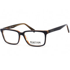 Kenneth Cole Reaction Unisex Eyeglasses - Blue/Orange Rectangular Frame | KC0882 092