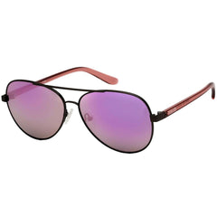 Kenneth Cole Reaction Unisex Sunglasses - Shiny Gunmetal Metal Frame | KC2793 08U