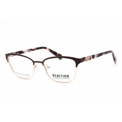 Kenneth Cole Reaction Women's Eyeglasses - Matte Bordeaux Metal Frame | KC0850 070
