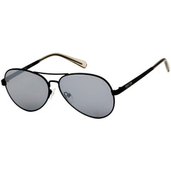 Kenneth Cole Reaction Women's Sunglasses - Mirrored Lens Shiny Black | KC2782 01C