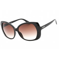 Kenneth Cole Reaction Women's Sunglasses - Shiny Black Oversized Frame | KC2841 01B