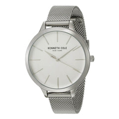 Kenneth Cole Women's Mesh Bracelet Watch - Classic Silver Tone Dial | KC15056009