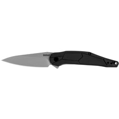 Kershaw Flipper Knife - Lightyear Black Handle Assisted Spear Point Blade | 1395
