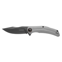Kershaw Pocket Knife - Believer Drop Point Plain Edge Blade with Frame Lock | KW2070