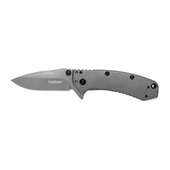 Kershaw Pocket Knife - Cryo Drop Point Plain Edge Blade with Frame Lock | KW1555TI