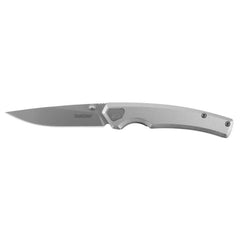 Kershaw Pocket Knife - Epistle Drop Point Plain Edge Blade Inset Liner Lock | KW2131