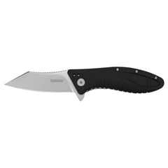 Kershaw Pocket Knife - Grinder Clip Point Plain Edge Blade with Liner Lock | KW1319
