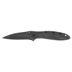 Kershaw Pocket Knife - Leek Composite BlackWash Drop Point Blade | KW1660CBBW