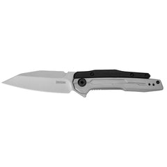Kershaw Pocket Knife - Lithium Silver Reverse Tanto Plain Blade Folder | KW2049