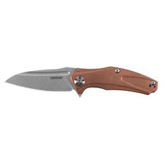 Kershaw Pocket Knife - Natrix Drop Point Steel Blade Everyday Copper Handle | KW7006CU