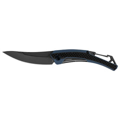 Kershaw Pocket Knife - Reverb XL Trailing Point Plain Edge Blade Frame Lock | KW1225