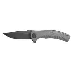 Kershaw Pocket Knife - Seguin Drop Point Plain Edge Steel Blade Frame Lock | KW3490
