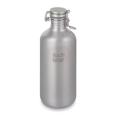 Klean Kanteen Growler - Swing Lok Cap, Brushed Stainless