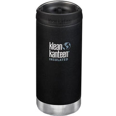 Klean Kanteen Insulated Bottle - TKWide Shale Black with Café Cap, 12oz | 1005666