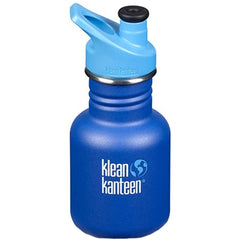 Klean Kanteen Kid's Bottle - Classic Surfs Up with Sport Cap 3.0, 12oz | 1005705