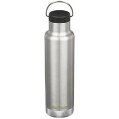 Klean Kanteen Water Bottle - Classic Brushed Stainless with Loop Cap, 20oz | 1008456