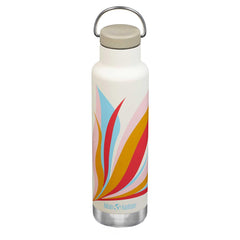 Klean Kanteen Water Bottle - Classic Insulated, Retro Swish, 20 oz | 1010130